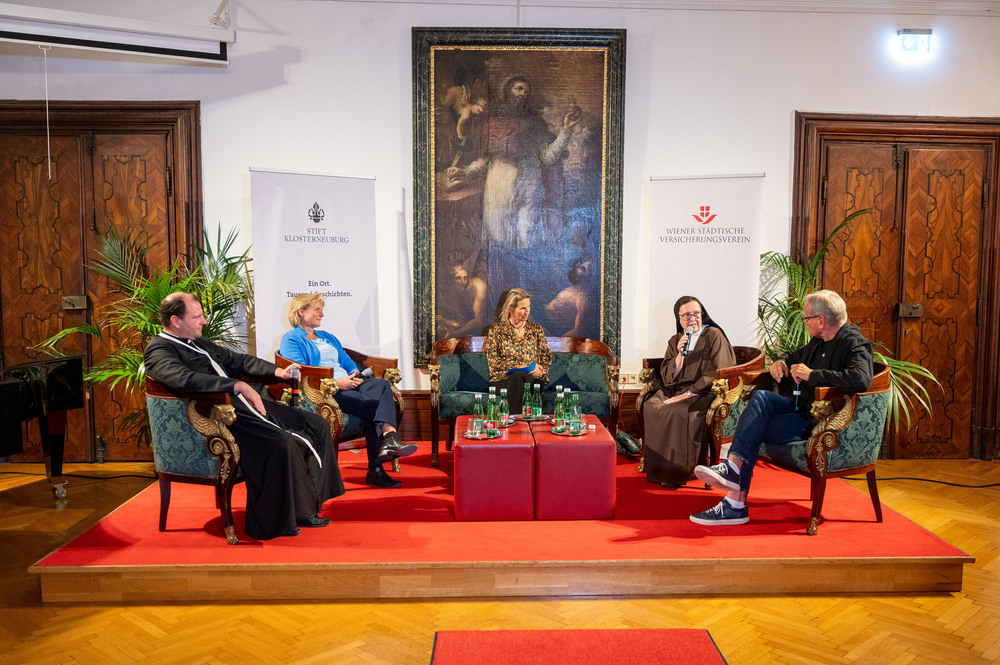 Podiumsdiskussion im Stift Klosterneuburg / STIFT KLOSTERNEUBURG Podiumsdiskussion im Stift Klosterneuburg