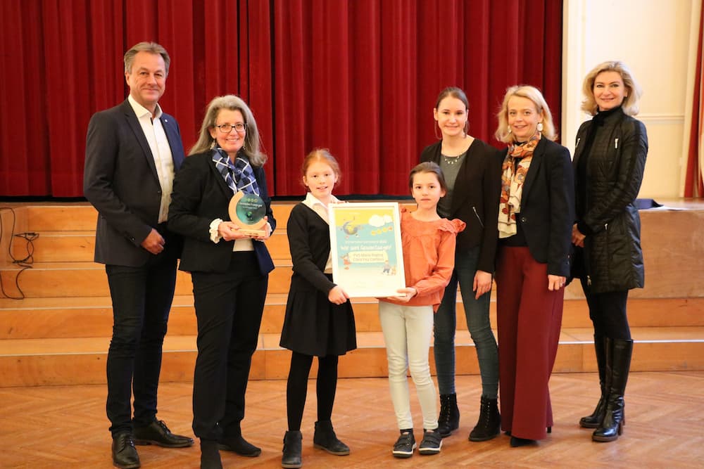Preisverleihung im Festsaal des Maria Regina Clara Fey Campus