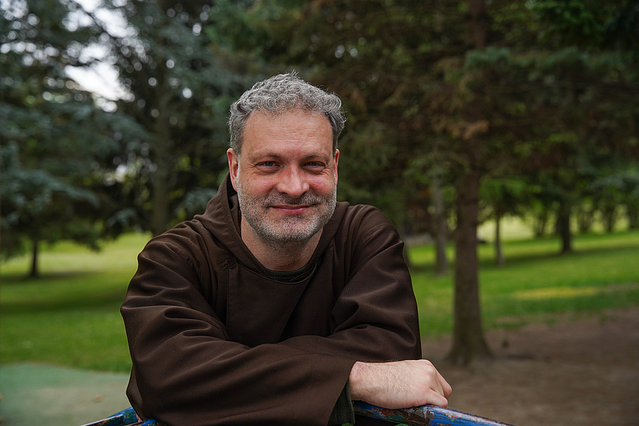 Br. Michael Masseo Maldacker entschied sich mit 44 Jahren dazu, in den Kapuzinerorden einzutreten. / Magdalena Schauer-Burkart Br. Michael Masseo Maldacker entschied sich mit 44 Jahren dazu, in den Kapuzinerorden einzutreten.