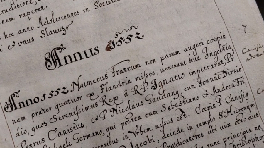 1552 kam der spätere Heilige Petrus Canisius erstmals nach Wien. P. Peter Gangl stellt im Video die Hausgeschichte der Jesuiten aus diesem Jahr vor. / ÖOK 1552 kam der spätere Heilige Petrus Canisius erstmals nach Wien. P. Peter Gangl stellt im Video die Hausgeschichte der Jesuiten aus diesem Jahr vor.