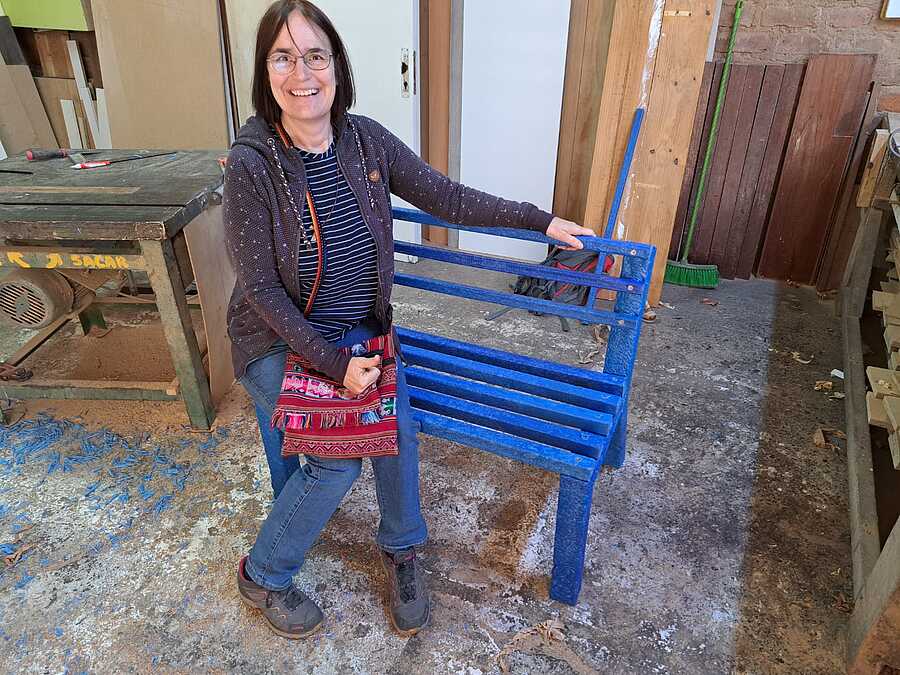 Die Franziskanerin Sr. Karina Beneder hat in Peru ein Müll-Recycling-Projekt ins Leben gerufen.