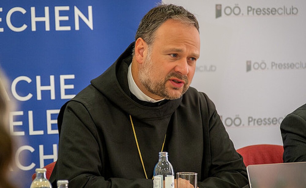 Abt Nikodemus Schnabel / Diözese Linz / Johannes Kienberger Abt Nikodemus Schnabel