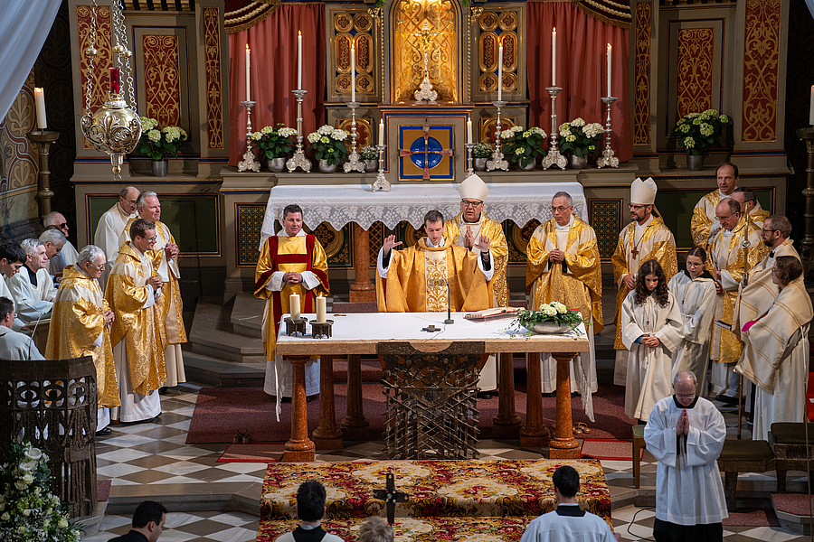 Freut sich auf sein Wirken als Priester: Br. Emmanuel Sauer.