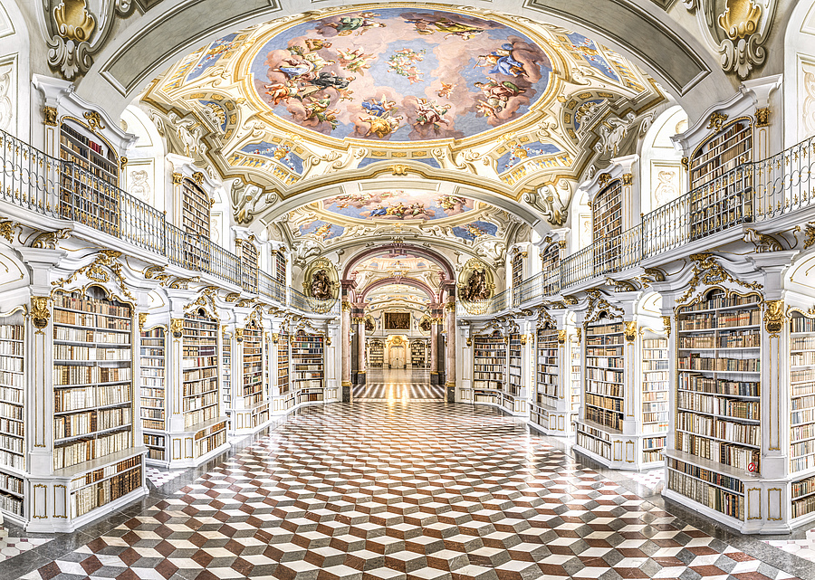 Die Stiftsbibliothek Admont wurde als eine der zehn schönsten Bibliotheken der Welt nominiert.