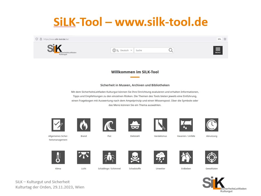 Abb. 5: Startseite SiLK-Tool / © SiLK Abb. 5: Startseite SiLK-Tool