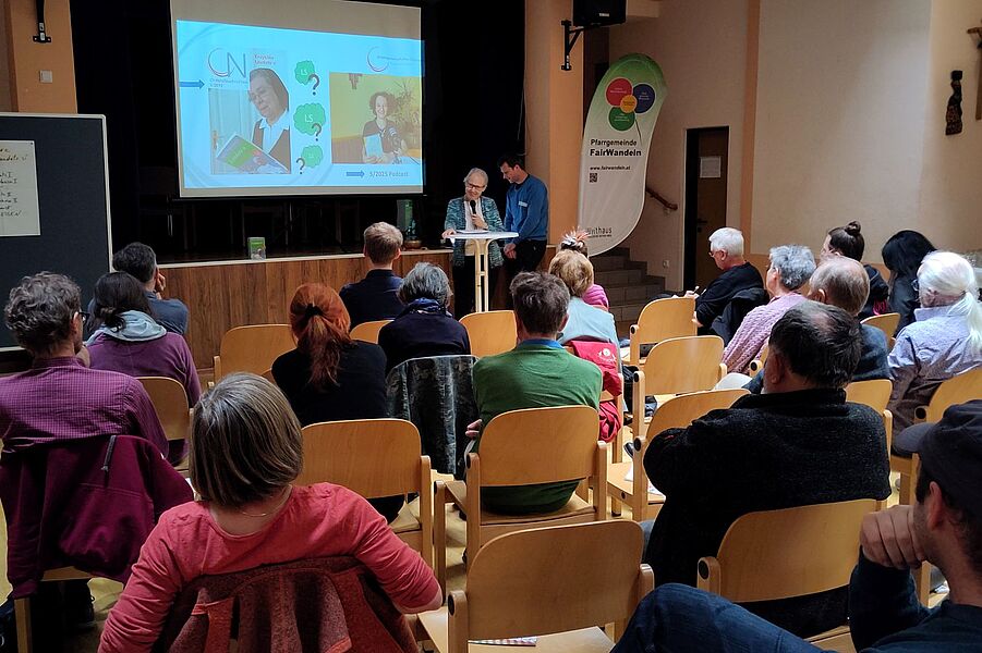 Am 24. Mai 2025 – dem zehnjährigen Jubiläum der Enzyklika „Laudato Si“ – trafen sich Umweltaktivist:innen zum Austausch, Vernetzen, Beten und Feiern. / P. Franz Helm SVD Am 24. Mai 2025 – dem zehnjährigen Jubiläum der Enzyklika „Laudato Si“ – trafen sich Umweltaktivist:innen zum Austausch, Vernetzen, Beten und Feiern.