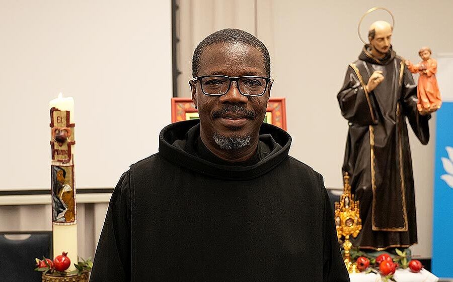 Frater Pascal Ahodegnon ist der neue Generalprior der Barmherzigen Brüder. / Barmherzige Brüder Frater Pascal Ahodegnon ist der neue Generalprior der Barmherzigen Brüder.
