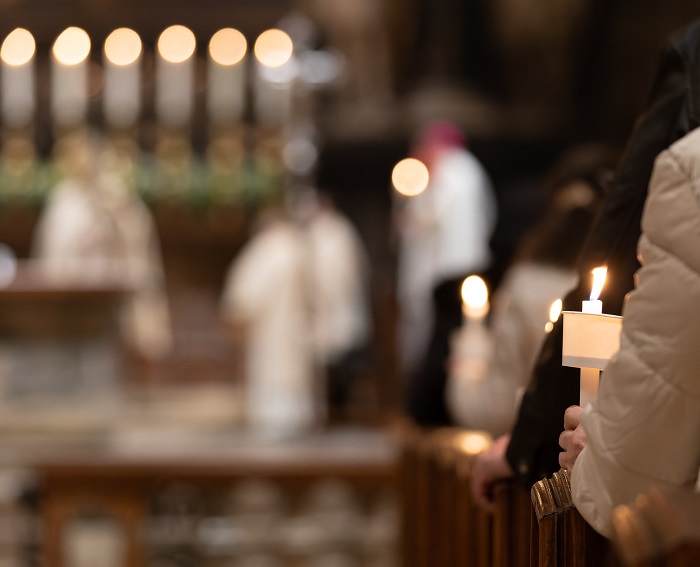 Vesper im Stephansdom anlässlich des Tages des geweihten Lebens im Stephansdom mit Kardinal Schönborn