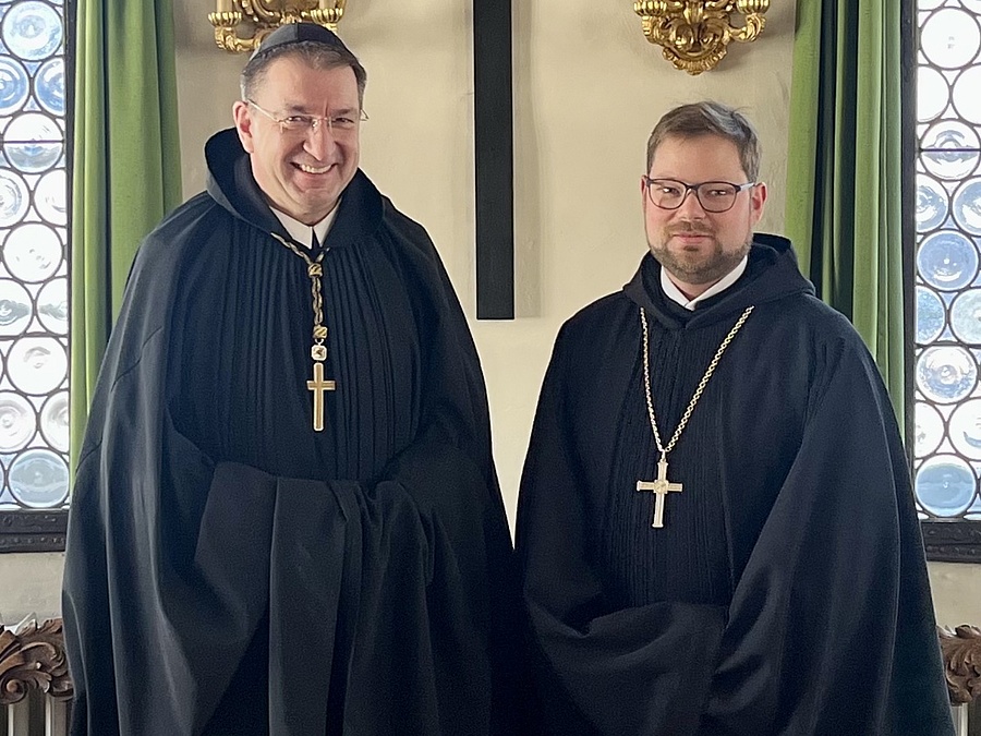 Erzabt Korbinian Birnbacher und sein Nachfolger Jakob Auer nahmen im Interview mit den „Salzburger Nachrichten“ zur jüngsten Abtwahl und zur Entwicklung der Erzabtei St. Peter Stellung. / Erzabtei St. Peter Erzabt Korbinian Birnbacher und sein Nachfolger Jakob Auer nahmen im Interview mit den „Salzburger Nachrichten“ zur jüngsten Abtwahl und zur Entwicklung der Erzabtei St. Peter Stellung.