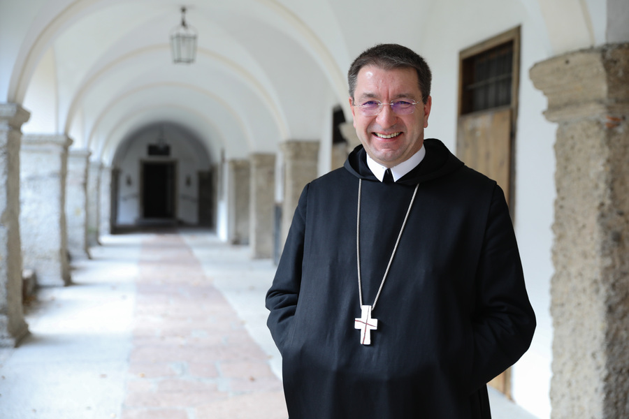 Erzabt Korbinian Birnbacher stand der „Furche“ im Interview Rede und Antwort.