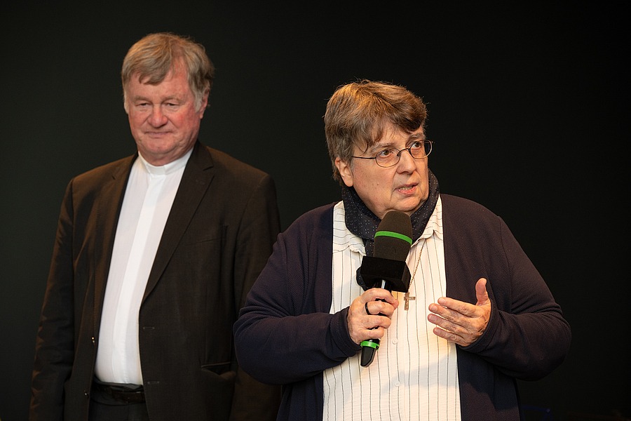 Provinzleiterin Sr. Petra Egeling betonte: „Dieses Haus ist etwas Besonderes, weil hier Menschen sind, die mit Herz und Überzeugung wirken.“ / Don Bosco Schulen Vöcklabruck Provinzleiterin Sr. Petra Egeling betonte: „Dieses Haus ist etwas Besonderes, weil hier Menschen sind, die mit Herz und Überzeugung wirken.“