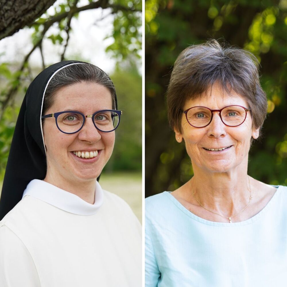 Sr. Franziska Madl und Sr. Christine Rod