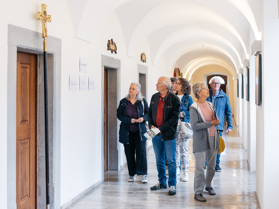 Rund 2.000 Besucher:innen kamen am Tag der offenen Tür ins Kloster Mehrerau. / Lisa Mathis Rund 2.000 Besucher:innen kamen am Tag der offenen Tür ins Kloster Mehrerau.