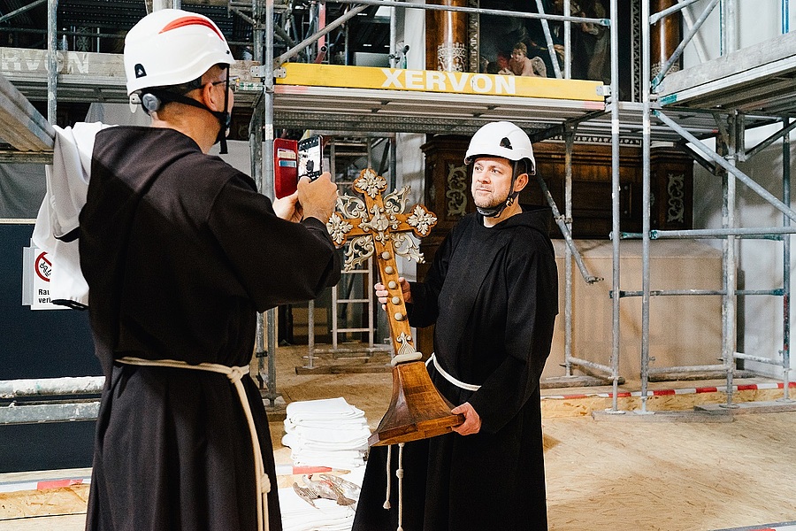 Das Salzburger Kapuzinerkloster ist auf der Suche nach Patinnen und Paten für die Renovierung der Klosterkirche. / Kapuziner/Anita Ledersberger Das Salzburger Kapuzinerkloster ist auf der Suche nach Patinnen und Paten für die Renovierung der Klosterkirche.