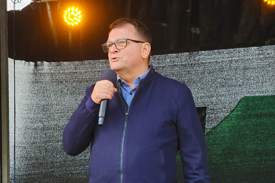 Hielt eine Brandrede für den Frieden: P. Siegfried Kettner, Provinzial der Salesianer Don Boscos.