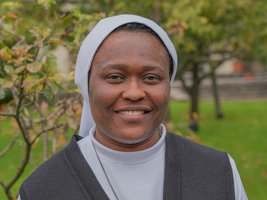 Sr. Mirian Uchechi Anyanwu gehört der Kongregation der Töchter der Nächstenliebe vom Kostbarsten Blut an.