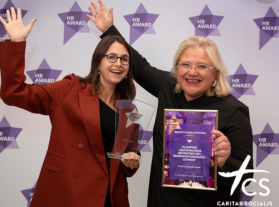 Die CS Caritas Socialis wurde beim „HR Award“ mit Bronze ausgezeichnet.