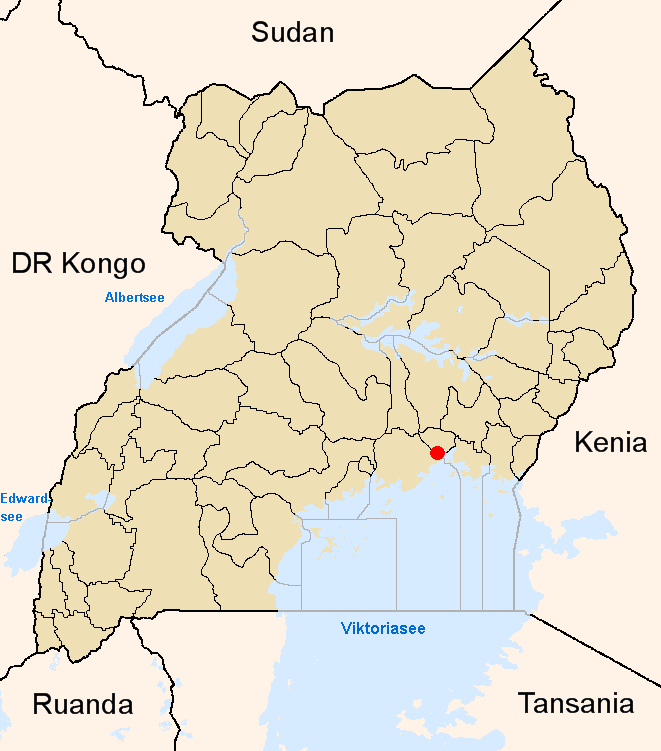 Karte Uganda / CC BY-SA 3.0, https://commons.wikimedia.org/w/index.php?curid=308084