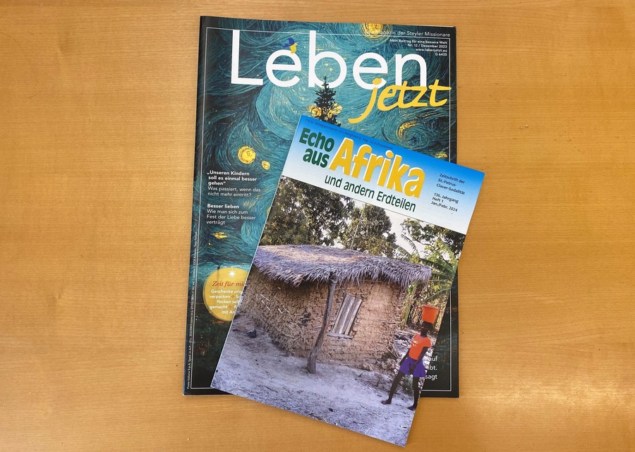 „Leben jetzt“ als Nachfolge-Zeitschrift von „Die heilige Stadt Gottes“ und „Echo aus Afrika und anderen Erdteilen“ gehören zu den ältesten Ordenszeitschriften Österreichs.
