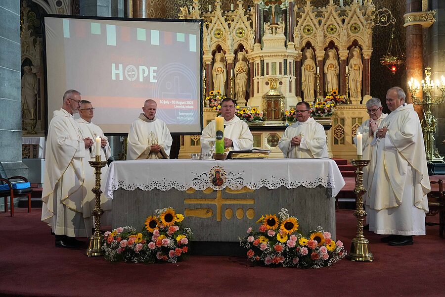 Zum Gottesdienst zum Föderationsstart war auch der Generalobere der Ordensgemeinschaft, P. Rogério Gomes, aus Rom gekommen. / cssr.news Zum Gottesdienst zum Föderationsstart war auch der Generalobere der Ordensgemeinschaft, P. Rogério Gomes, aus Rom gekommen.