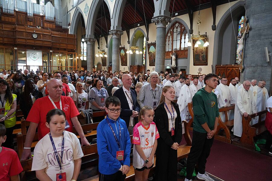 Die Feier der Inauguration der Föderation fand im Rahmen eines gesamteuropäischen Jugendtreffens der Redemptoristen in Limerick statt. / cssr.news Die Feier der Inauguration der Föderation fand im Rahmen eines gesamteuropäischen Jugendtreffens der Redemptoristen in Limerick statt.