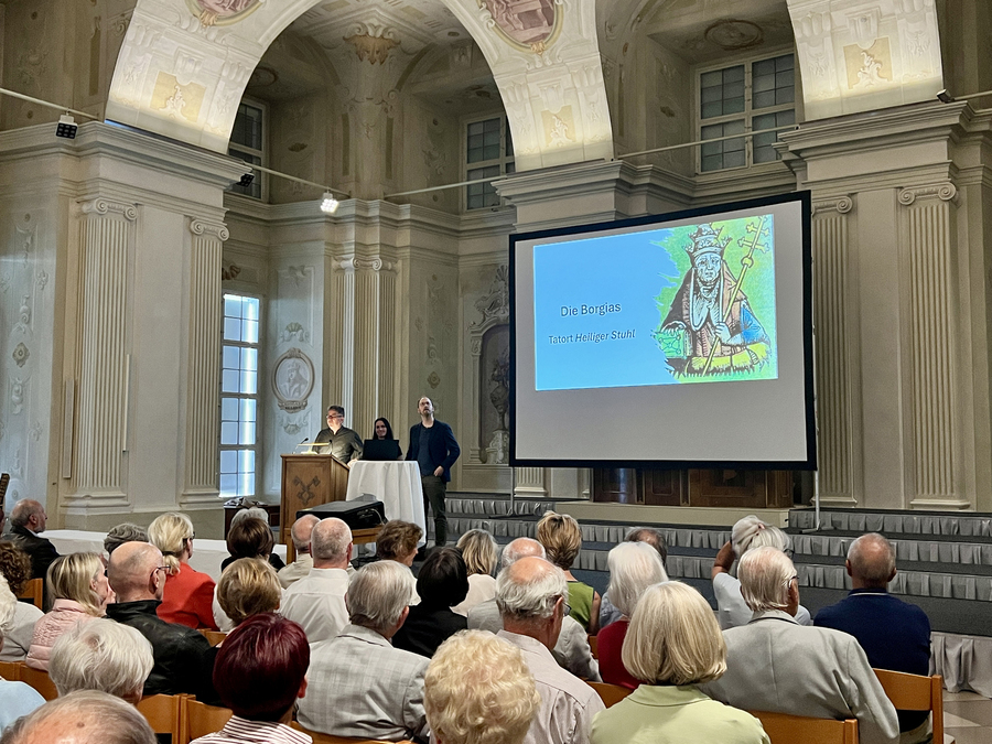 Die Borgia stehen bis heute im Interesse der Öffentlichkeit. Im Stift Melk fand daher ein Vortrag über die Adelsfamilie statt.