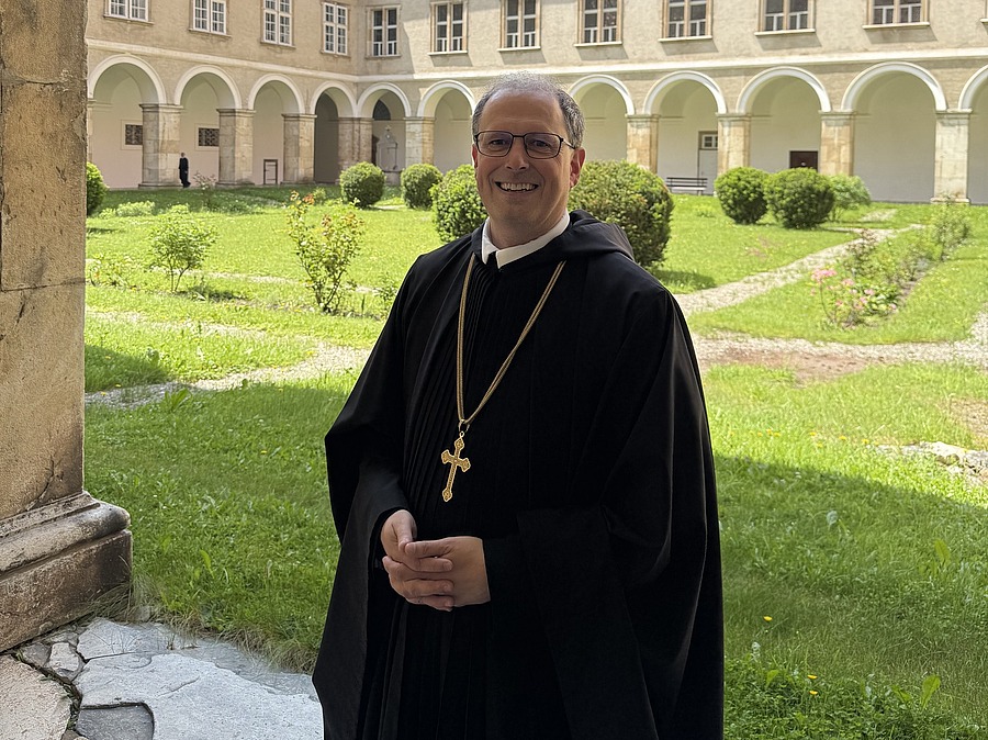 Alfred Eichmann wurde am 10.  Juni 2025 zum Abt von Stift St. Lambrecht gewählt.