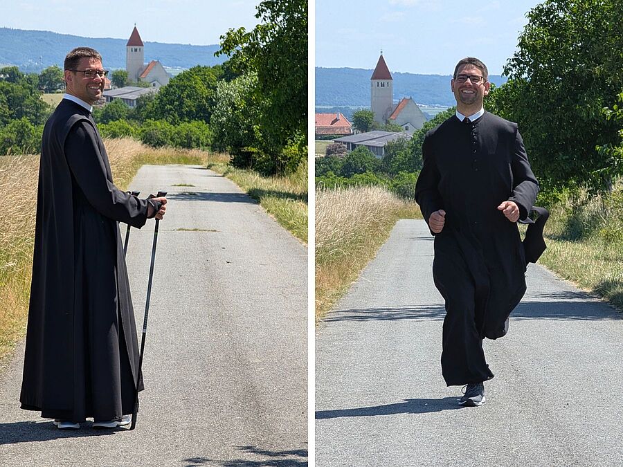 Der von P. Clemens Hainzl ins Leben gerufene „Pilger der Hoffnung-Marathon“ kann auf verschiedene Arten bestritten werden.