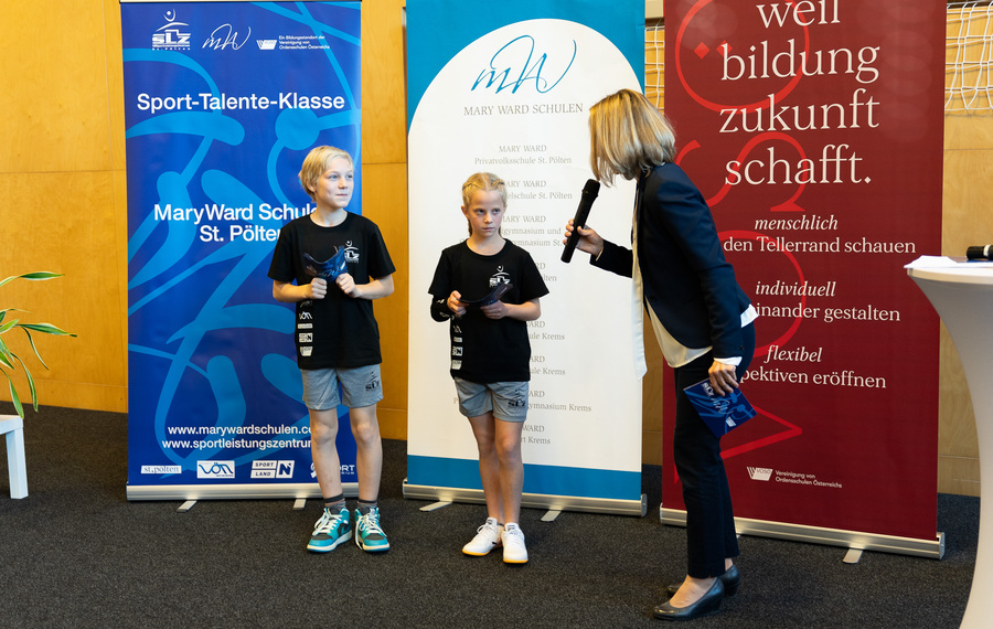 Sport-Talente-Klasse an den Mary-Ward-Schulen / OÖK/emw