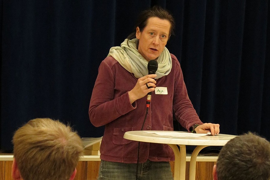 Ein Kurzimpuls kam von Anja Appel, Geschäftsführerin der KOO. / P. Franz Helm SVD Ein Kurzimpuls kam von Anja Appel, Geschäftsführerin der KOO.