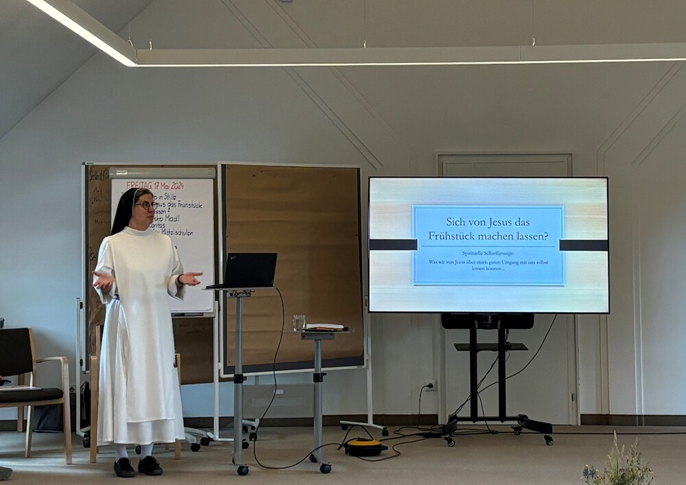 'Spirituelle Selbstfürsorge' mit Sr. Franziska Madl / ÖOK/rm 'Spirituelle Selbstfürsorge' mit Sr. Franziska Madl