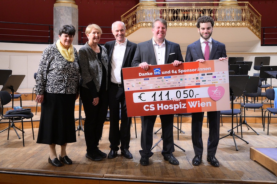 Beim CS Benefizkonzert wurden mehr als 111.000 Euro für das CS Hsopiz Wien gesammelt. / Marko Kovic Photography Beim CS Benefizkonzert wurden mehr als 111.000 Euro für das CS Hsopiz Wien gesammelt.
