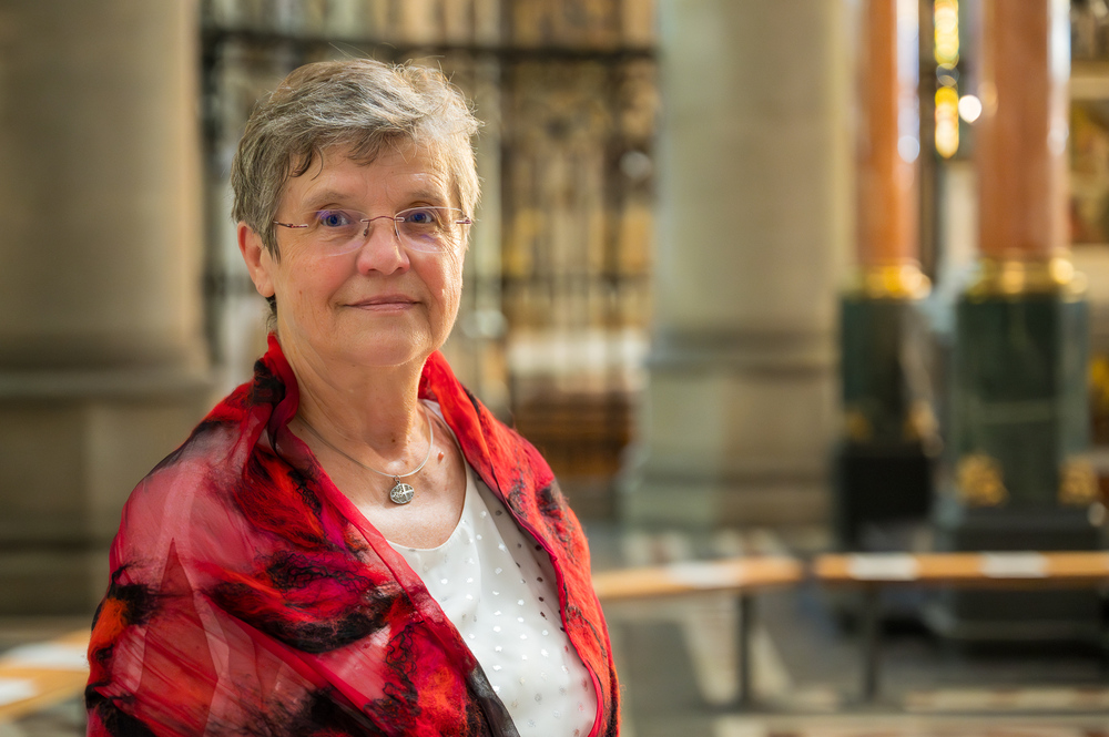 Die Salvatorianerin Sr. Maria Schlackl setzt sich gegen Menschenhandel, sexuelle Gewalt und Ausbeutung ein.