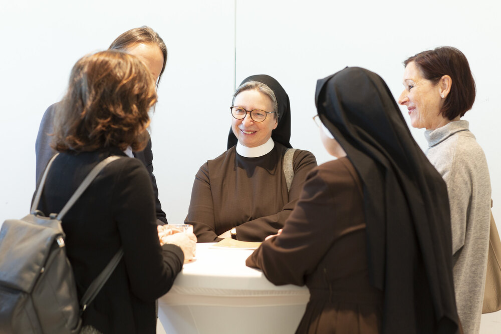 Sr. Barbara Lehner nahm am 23. November 2023 im Wiener Museumsquartier die Denkmalschutzmedaille entgegen. / Bundesdenkmalamt Österreich/Bettina Neubauer-Pregl Sr. Barbara Lehner nahm am 23. November 2023 im Wiener Museumsquartier die Denkmalschutzmedaille entgegen.