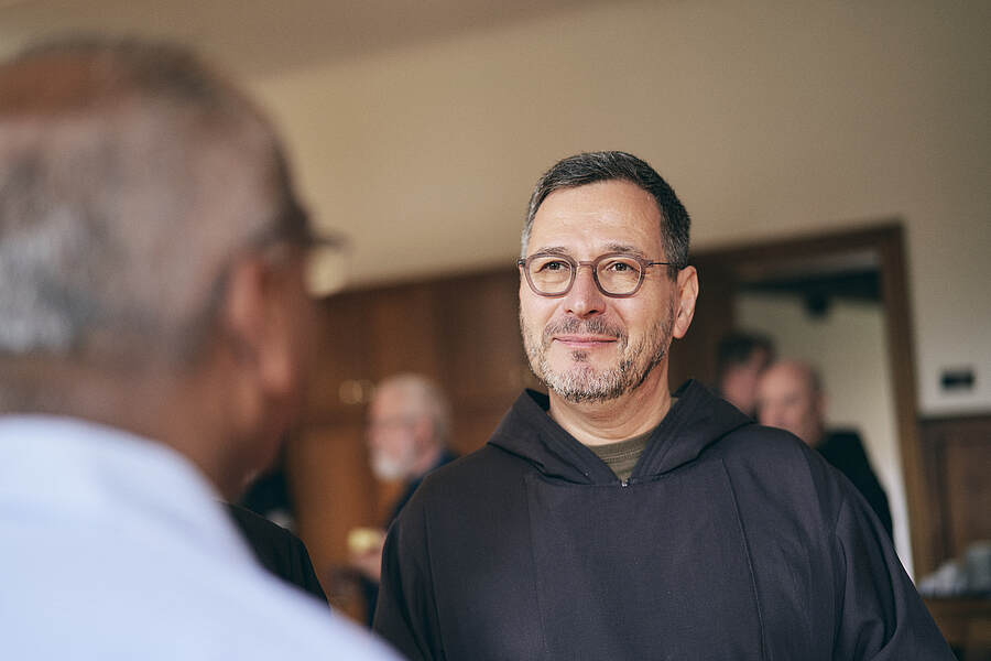 Br. Helmut Rakowski ist als Provinzial der Deutschen Kapuzinerprovinz wiedergewählt worden. / Kapuziner/Lemrich Br. Helmut Rakowski ist als Provinzial der Deutschen Kapuzinerprovinz wiedergewählt worden.