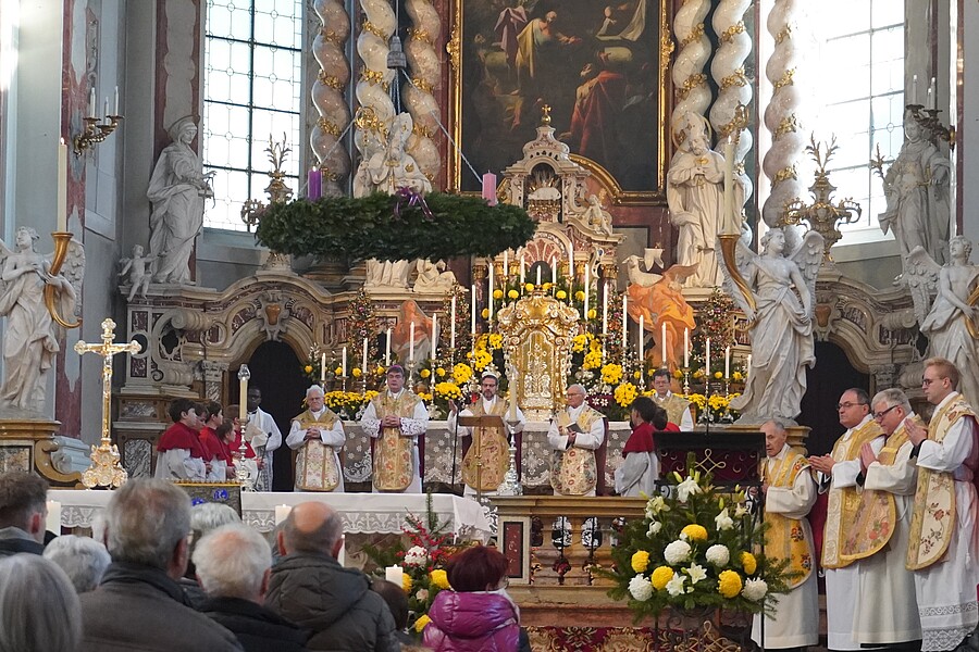 Das Kloster Neustift feierte am 12. Dezember 2024 den Hartmannstag.