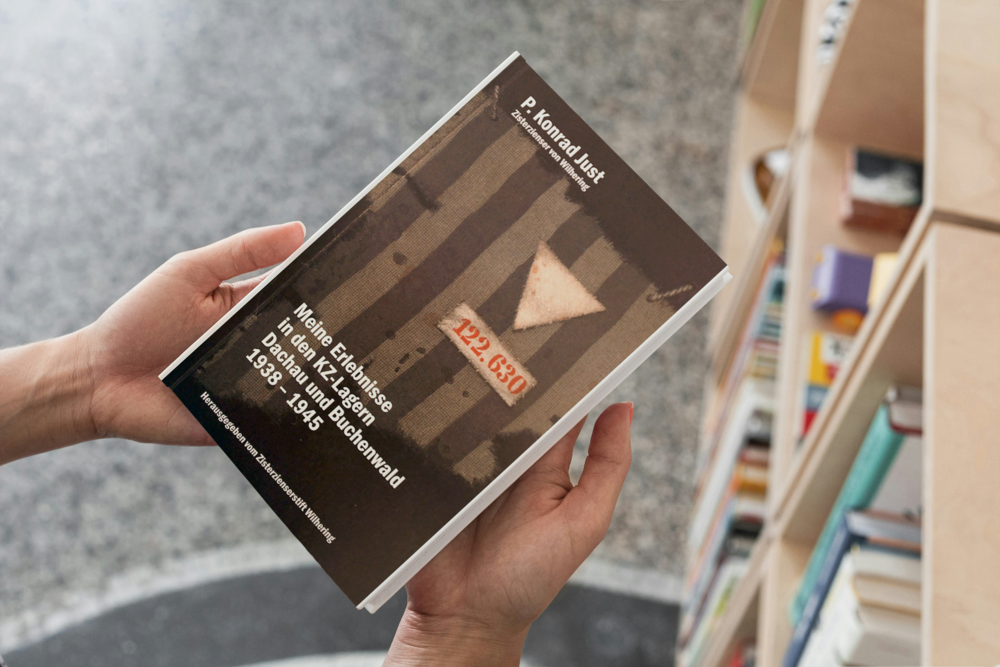 Buchcover 'Meine Erlebnisse in den KZ Lagern Dachau und Buchenwald' von P. Konrad Just Buchcover 'Meine Erlebnisse in den KZ Lagern Dachau und Buchenwald' von P. Konrad Just