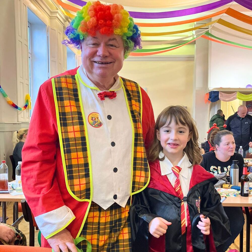 P. Hermann Sandberger: Über 40 Jahre Clown / privat