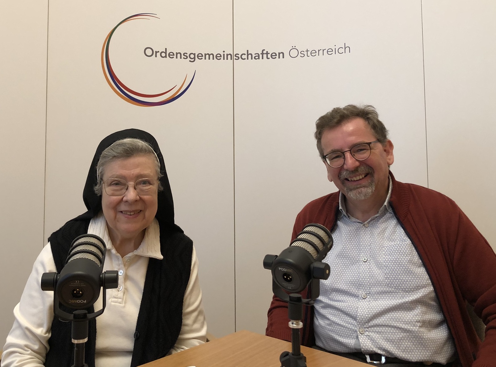Sr. Beatrix Mayrhofer und P. Stephan Dähler
