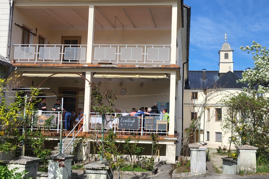 Das vom Bereich Kultur und Dokumentation der Österreichischen Ordenskonferenz veranstaltete Erzählcafé war gut besucht. / ÖOK/km Das vom Bereich Kultur und Dokumentation der Österreichischen Ordenskonferenz veranstaltete Erzählcafé war gut besucht.
