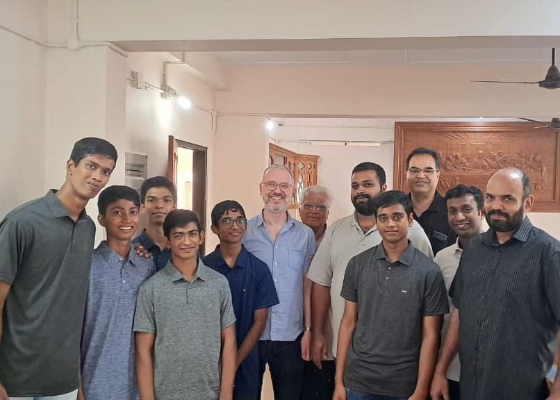 P. Martin Leitgöb besuchte die indische Provinz der Redemptoristen.