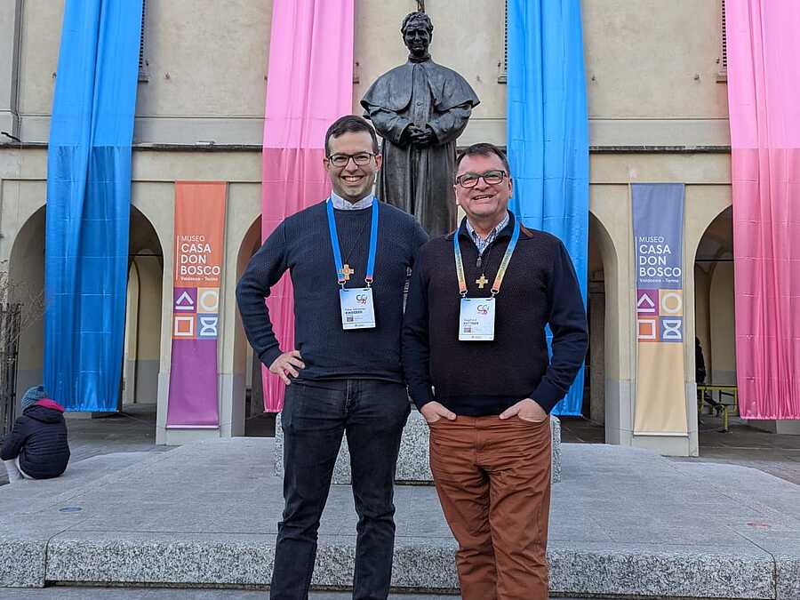 Provinzial P. Siegfried Kettner und P. Peter Rinderer sind beim Generalkapitel der Salesianer Don Boscos dabei. / SDB Provinzial P. Siegfried Kettner und P. Peter Rinderer sind beim Generalkapitel der Salesianer Don Boscos dabei.