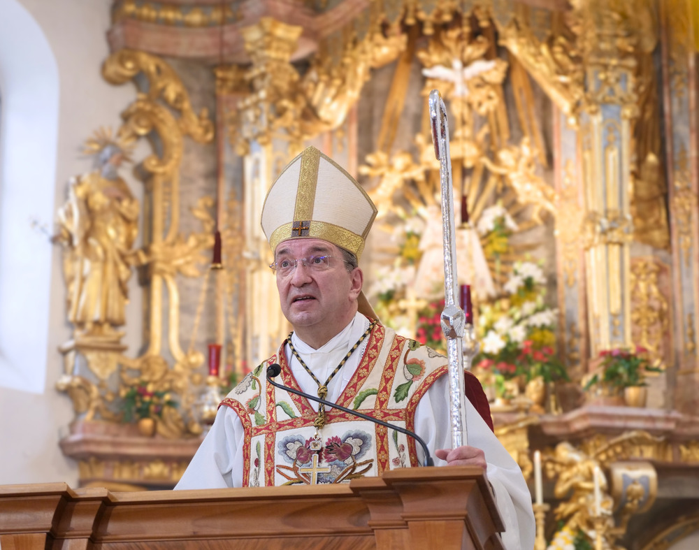 Pontifikalamt mit Erzabt em. Korbinian Birnbacher 