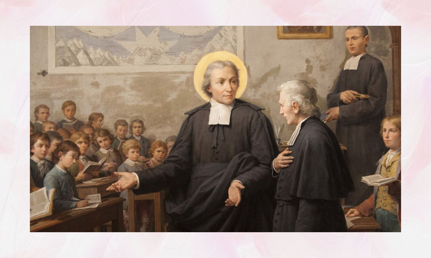 Hl. Johannes de La Salle / Schulbrüder/Canva Hl. Johannes de La Salle