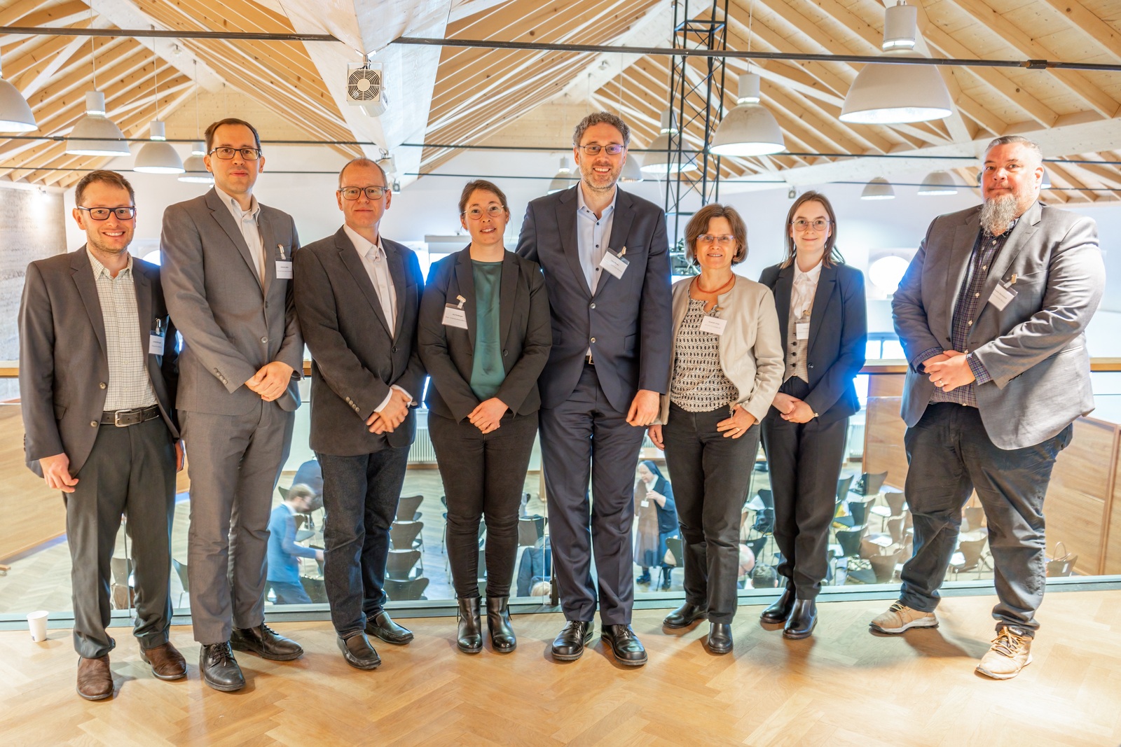 Das Organisationsteam und einige Vortragende des Studientags Archive 2024 / Johannes Leitner Das Organisationsteam und einige Vortragende des Studientags Archive 2024