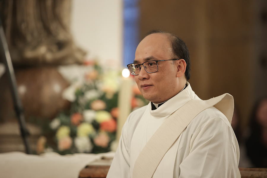 Als „Ort der Hoffnung“ bezeichnete Prior Frater Thomas Pham das Krankenhaus der Barmherzigen Brüder in Wien. / Erzdiözese Wien/Schönlaub Als „Ort der Hoffnung“ bezeichnete Prior Frater Thomas Pham das Krankenhaus der Barmherzigen Brüder in Wien.