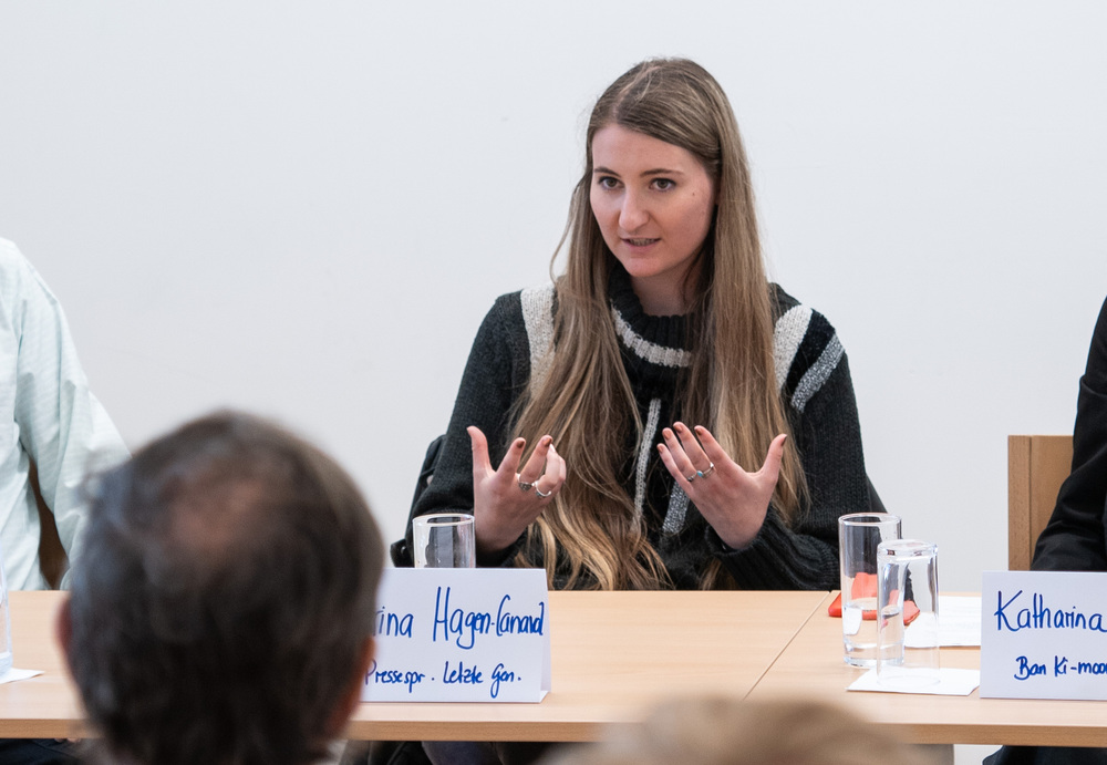 Marina Hagen-Canaval beim Sommerfest ausserordentlich 2024 / ÖOK/emw Marina Hagen-Canaval beim Sommerfest ausserordentlich 2024