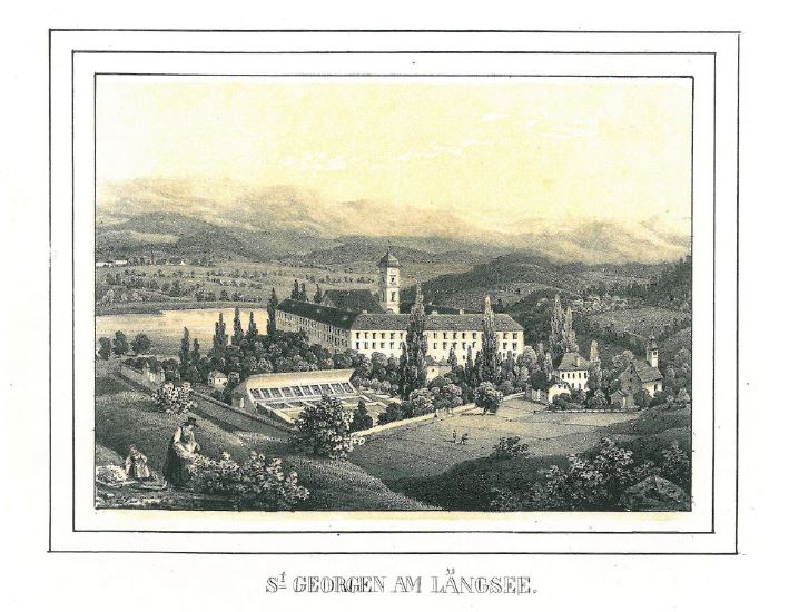 Das Benediktinerinnenstift St. Georgen am Längsee / Abb: Archiv der Diözese Gurk-Klagenfurt