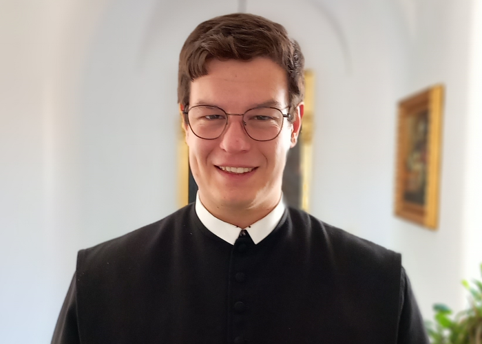 P. Christoph Fischer aus dem Stift Seitenstetten wird am 23. April zum Priester geweiht. / Stift Seitenstetten P. Christoph Fischer aus dem Stift Seitenstetten wird am 23. April zum Priester geweiht.