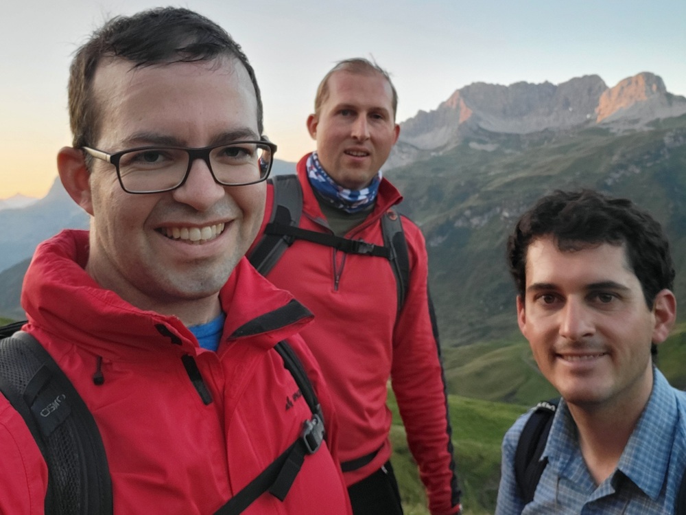P. Peter Rinderer, Anselm Becker und Gabriel Steiner
